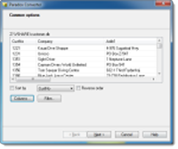 Paradox Converter enables users to convert Paradox files (DB files) to other formats, such as DBF, XLS (MS Excel), XML, CSV, HTML, or SQL.