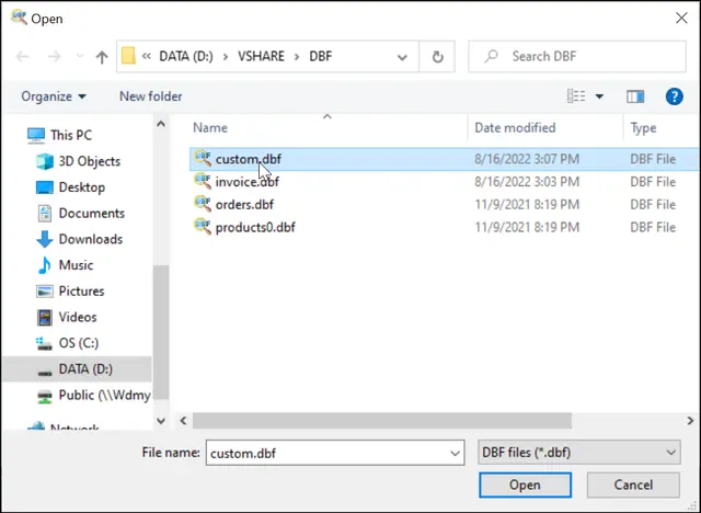 How To Open DBF File 2024 Update 